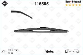 SWF X1 240 MM RENAULT MEGANE KADJAR SWF KONVANSİYONEL TİP SİLECEK BİNEK resmi
