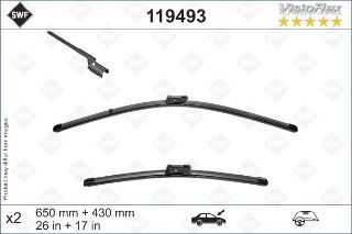 SWF VİSİOFLEX FLAT BLADE X2 650 430 MM PEUGEOT 508 II 09/18 resmi