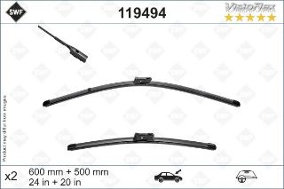 SWF VİSİOFLEX FLAT BLADE X2 600 500 MM VOLVO XC40 03.2018 SWF MUZ TİPİ SİLECEK BİNEK resmi