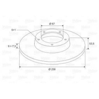 FREN DİSKİ ARKA X2 MB W202 C180. C200. C220 93- resmi