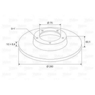 FREN DİSKİ ARKA X2 BMW E36 316. 318. 320. 325 91- resmi