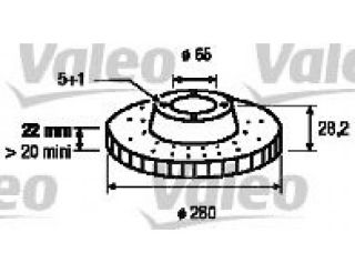 X ÖN FREN AYNASI HAVALI GOLF III 1.6 2.0 GTI 91-97 PASSAT1.9 96-97 TOLEDO 2.0 99 280MM resmi