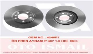 ÖN FREN AYNASI 407 1.6HDI 1.8-2.016V-2.0HDI 04 607 2.0 00 508 10 283X26X5DLXHAVALI resmi