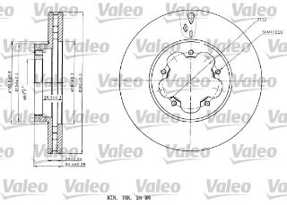 ÖN FREN AYNASI TRANSİT 2.2TDCI 06 280X28X5DLXHAVALI ADET FİYATI resmi