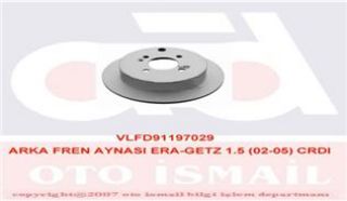 FREN DİSKİ ARKA TAKIM HYUNDAİ GETZ 02-05 1.5 CRDİ resmi