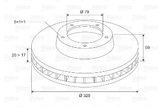 FREN DİSKİ ARKA TEK LAND ROVER DİSCOVERY 2004> 2.7 resmi