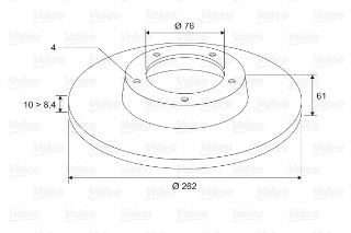 FREN DİSKİ ARKA X2 HYUNDAİ SONATA 3 8/1998 6/2001 . SONATA 4 7/2001 4/2005 . MATRİX 5/2001 8/ resmi