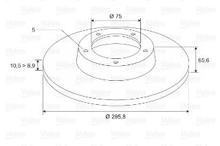 FREN DİSKİ ARKA X2 BMW S RİE 1 E81/E82/E88 1/2007 / BMW S RİE 1 E87 9/2004 2/2007 / BMW resmi