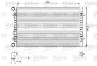 URETIM YOK-SU RADYATORU 650×414 (VW GOLF 98-06  AUDI A3 97-03  SEAT LEON 00-06  SKODA OCTAVIA 97-11) AGN-AGR-AHF-AKL-ASZ-AVU-BCB-BFQ resmi