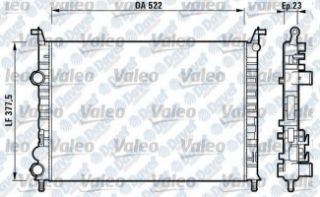 SU RADYATÖRÜ PALİO-SIENA 1,2 01--> STRADA 1,2 04/03--> resmi