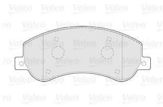 FREN BALATASI ÖN (164MM) TRANSİT V347 2.3 2.4 AMAROK 06- resmi