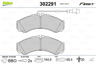 FREN BALATASI ARKA IVECO DAILY 06.09>06.11 resmi