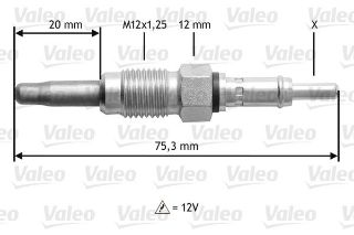 KIZDIRMA BUJİSİ VOLVO resmi