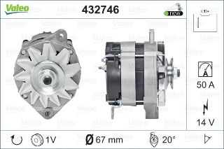 ALTERNATÖR A13N 42 CITROEN/PEUGEOT/FIAT resmi