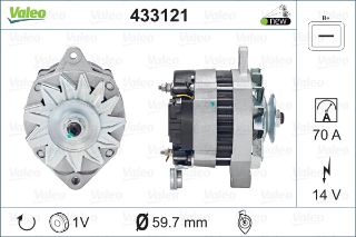 ALTERNATÖR OPEL RENAULTESPACE TRAFFICR resmi