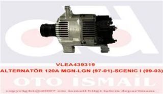 ALTERNATÖR RENAULT LAGUNA MEGANE  <-01 SCENİC <-03 1.9DTI 1.9DCI resmi