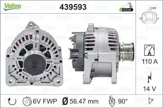ALTERNATÖR RENAULT MEGANE II 1.5 DCI 110A-TG11C069 resmi