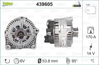 ALTERNATÖR ŞARJ DINAMOSU BMW  X5 E70  X6 E71 M57 N57 12V 170A resmi