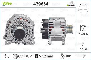 ALTERNATÖR VW GOLF VI ALTERNATÖR BİNEK resmi