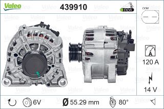 ALTERNATÖR FİESTA VI. FOCUS III C30. S40 resmi