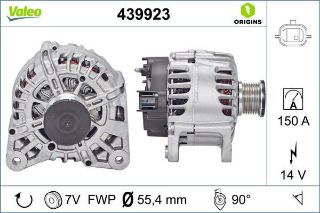 ALTERNATÖR ORIGINS RENAULT-NİSSAN 1.6 DCI resmi