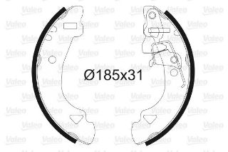 KAMPANA BALATA ( FIAT: UNO 70 (146A/E)/ ALBEA (178)/ PANDA VAN (141)/ PANDA (141A)/ LANCIA Y10/ PALİO (178BX) ) resmi