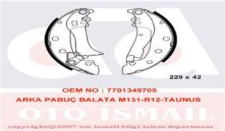 PABUÇLU BALATA 562764 R12 DOĞAN ŞAHİN KARTAL YAPIŞTIRMA resmi