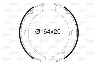FREN BALATASI ARKA (PARK FRENI PABUCU) W168 97>04 W169 04>12 W245 05>11 VANEO 414 02>05 W203 00>07 C209 02>09 resmi
