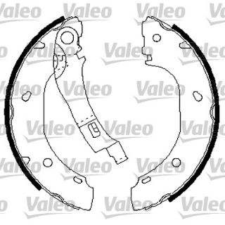 PABUÇLU FREN BALATASI CITROEN JUMPER 02-06 2.0 HDİ resmi
