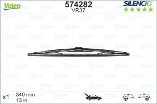 VALEO SİLENCİO VM37 X1 340 MM ARKA AUDI A3 03 resmi