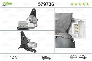 SİLECEK MOTORU ARKA RENAULT CLİO II 00>05 resmi