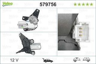 SİLECEK MOTORU ARKA RENAULT MEGANE II GRANDTOUR KM0/1 08.2003 resmi