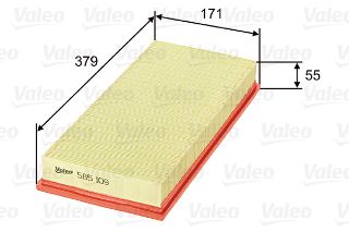HAVA FİLTRESİ MERCEDES W124/S124/C124/R124 250 D resmi