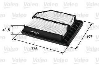 HAVA FİLTRESİ HONDA CİVİC VIII 1.6İ-VTEC-1.8İ/FR-V resmi