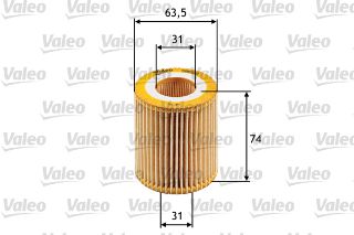 YAĞ FİLTRESİ OPEL ZAFİRA B 1.9 CDTI-ASTRA H-VECTRA C resmi