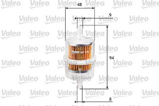 YAKIT FİLTRESİ BENZİN RENAULT R 4 1.1 GTL resmi