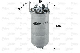 YAKIT FİLTRESİ MAZOT VOLKSWAGEN GOLF IV 1.9 TDI-PASSAT-AUDI A3.A4 resmi