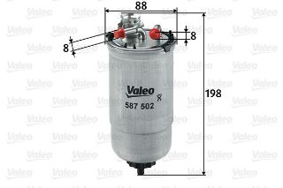 YAKIT FİLTRESİ MAZOT SEAT İBİZA IV 1.9 TDI resmi