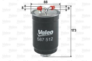 YAKIT FİLTRESİ MAZOT FORD FİESTA III 1.8 D-ESCORT-MONDEO-CİVİC-VOLKSWAGEN TRANSPORTER resmi