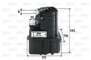 YAKIT FİLTRESİ MAZOT RENAULT CLİO III 1.5 DCI resmi