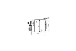 MARŞ OTOMATİĞİ ELEKTROMANYETİK D7E1 CLİO III-MODUS 1.2 16V 05 -TWNG resmi