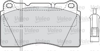 ÖN BALATA FİŞLİ ALFA 159 05-11 166 2.0 TURBO 2.5 3.0 98-07 BRERA 06 SPIDER 06 GDB1603 resmi
