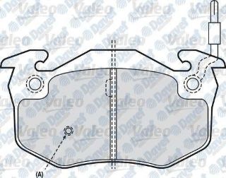 FREN BALATASI ARKA R19-CLİO I-II-MEGANE I-SAXO-XSARA 1,6/1,8/2,0 resmi
