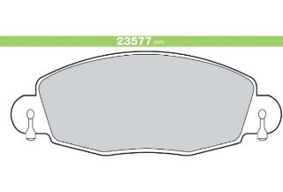 ÖN FREN DİSK BALATA ( FORD : TRANSİT V184 01- ) resmi