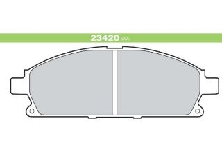 BALATA FREN ON-(NISSAN: XTRAIL 00>07/PATFINDER 97>04 ) resmi