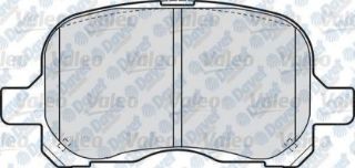 FREN BALATASI ÖN TOYOTA COROLLA 1.3I 1.6I 2.0D 97-02 COROLLA 1.6 VVT-I 1.8 VVT-I 15 INCH TEKERLEK 2.0D4-D 02 -    #### resmi