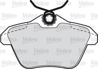 FREN BALATASI ARKA TK ALFA 156 1,6/1,8 TWINSPARK/1,9JTD/2,0 TWINSPARK/2,4 JTD/2,5 V6 24V/166 98- 1 resmi