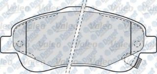 FREN BALATASI ÖN WVA 23768 TOYOTA AVENSİS II VERSO COROLLA VII 1.6VVT  2003->   #### resmi