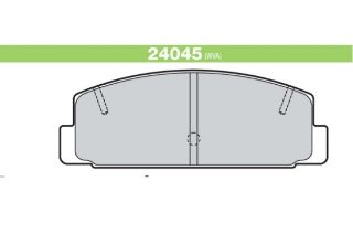 DİSK FREN BALATASI (ARKA) MAZDA 626 V 1.8I, 2.0I (97 - 02 resmi