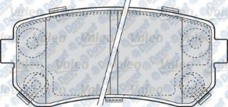 FREN BALATASI ARKA TK  KİA RİO II HYUNDAİ ACCENT III- I30-SONATA   #### resmi